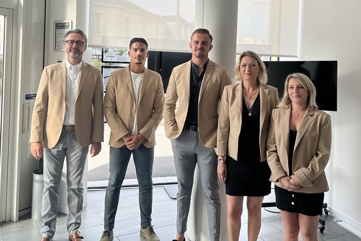 l'équipe de l'agence Accort'Immo