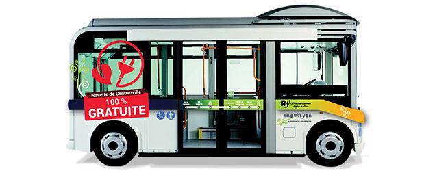 bus électrique la roche sur yon